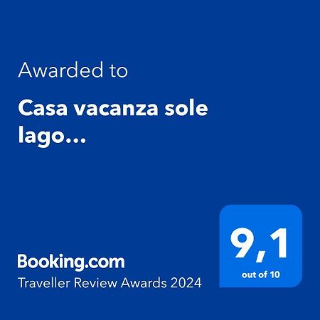 Casa Vacanza Sole Lago… Intra Zewnętrze zdjęcie